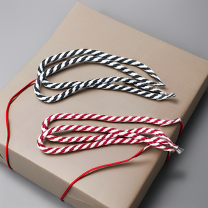 Poignée de sac de shopping en polyester personnalisée de 5 mm, multicolores, tendance, 31 cm, pour sac en papier, fabriquée à Taïwan - Product Image 5