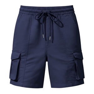 Short cargo d'été pour femme en toile tissée lavée, très respirant, six poches, taille mi-haute, longueur genou, braguette zippée, fermeture boutonnée, coupe ample - Product Image 3