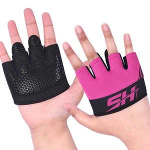 Gants de musculation robustes avec impression silicone sur la paume pour une protection et une adhérence optimales lors des entraînements de musculation intensifs - Product Image 2