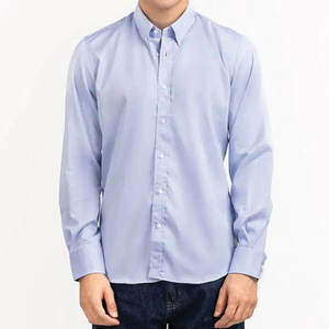 Men's <b>Half</b> Sleeve Business Dress <b>Shirt</b> Single <b>Button</b> Turn-down Collar Cotton Poplin Fabric Anti-UV Embroidered Custom Brand - Product Image 4