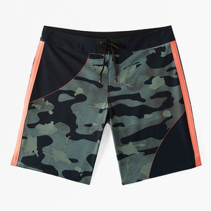 Shorts de Playa para Hombre, Personalizados al por Mayor, Elásticos en 4 Direcciones, de Secado Rápido, con Cintura Alta, Diseño Estampado sin Tirantes, Talla XL - Product Image 1