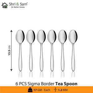 Cuchillos de cena de acero inoxidable Colección de cubiertos de borde Sigma - Product Image 4