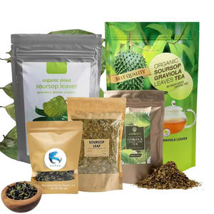 EXPAD Organic Young Soursop Leaves Loose Leaf <b>Tea</b> 12 OZ (340g) Wild Crafted Natural Sealed Pouch - Product Image 5