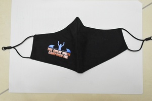 Masque facial en tissu de coton, respirant, écologique, réutilisable, thème des fêtes, taille L - Product Image 6