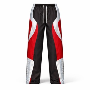Survêtements de sport pour hommes coupe décontractée, personnalisés, avec fermeture éclair, en polyester coupe-vent et nylon, pour l'entraînement, collection 2026 - Product Image 4