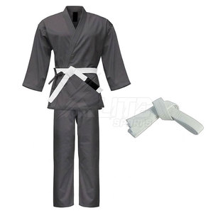 Uniforme de karaté durable 100% coton pour hommes avec un design confortable et respirant, options personnalisables - Product Image 4