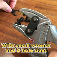 Pince à poinçonner multifonctionnelle haut de gamme pour bricolage, avec poignée en plastique, modèle FUJIYA F-4735, qualité supérieure, OEM/ODM, en promotion