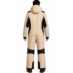 Combinaison de ski d'hiver pour homme, imperméable, une pièce, respirante, coupe-vent, vêtements de ski et de snowboard, logo personnalisé - Product Image 4