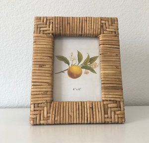 Hand Made Design Rattan Photo <b>Frame</b> Rattan <b>Picture</b> <b>Frame</b> Woven Photo <b>Frame</b> Natural Rattan Photo <b>Frame</b> At Factory <b>Wholesale</b> Price - Product Image 4