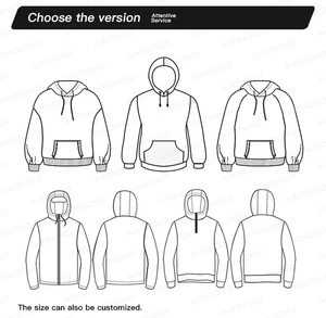 Y2K <b>Hip</b> Hop Mens Zipper Hoodie Jacket Waterproof Eco Friendly Streetwear Casual Sportswear Long Sleeve Custom Logo Bulk - Product Image 5