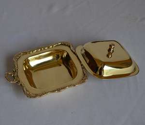 Paellera de Acero Inoxidable de Diseño Moderno con Doble Asa, Olla para Mariscos de Restaurante, Plato de Metal Pulido Ecológico - Stock Disponible - Product Image 6