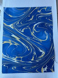 Hand Block Printed Cotton Rag Handmade Papers for Craft Journals and Luxury Stationery - Product Image 5