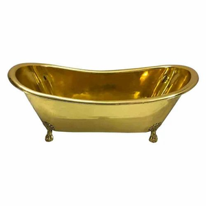 Bañera de Cobre de Lujo con Patas de Gato, Estilo Vintage, Independiente, Ecológica, para Hoteles, Villas y Diseño de Baños Domésticos - Product Image 4