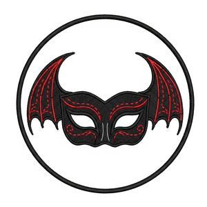 Parches bordados termoadhesivos a granel con diseño de frasco de sangre, apliques redondos de frasco de líquido rojo, juego de insignias personalizadas para coser al por mayor, estilo gótico vampiro, 100 unidades - Product Image 5