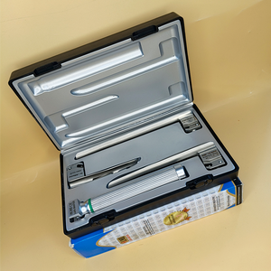 Laryngoscope à lame Miller en acier, manuel, à fibre optique, pour enfants, qualité supérieure, classe I, garantie 1 an, HOP, premiers secours - Product Image 3