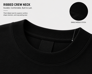 T-shirt surdimensionné noir personnalisé en coton épais 100% – Fabricant pakistanais, marque privée, streetwear, écologique, anti-plis - Product Image 4