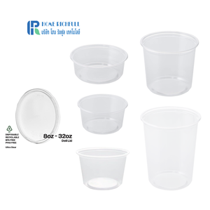 Contenedores de comida desechables de 8 oz, recipientes de comida para llevar de 16 oz, recipientes transparentes para ensaladas, recipientes para comida para llevar de restaurante. - Product Image 3