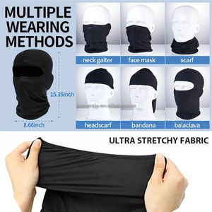 Pasamontañas Deportivo con Imagen Personalizada, Unisex, Cubre Toda la Cara, Transpirable, Ligero, Tejido Elástico, 100% Poliéster, Capucha para Esquí - Product Image 6