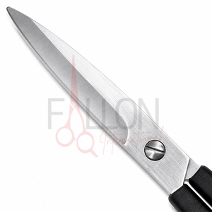 Professional Hair Scissors Stainless Steel Sharp Blade Black Plastic <b>Handle</b> Right Handed Salon <b>Shears</b> - Product Image 3