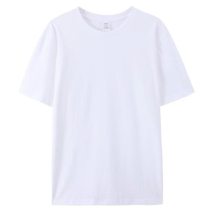 T-shirt en coton/bambou écologique respirant de qualité supérieure, imprimé sur mesure, grande taille, prix de gros - Product Image 2