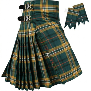Nuevo Kilt Escocés Personalizado 2026 para Hombre, Falda Plisada con Contraste de Color, Hecho de Lana, Fabricante de Kilts Tradicionales - Product Image 3