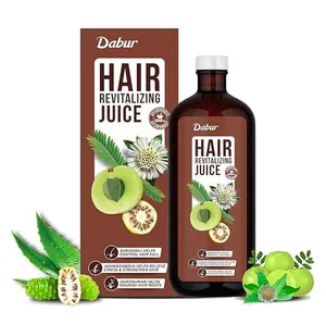 Extracto Herbal Líquido Dabur para el Crecimiento del Cabello y Control de la Caída con Aloe Vera, Bhringraj, Ashwagandha y Noni - Product Image 1