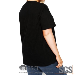 เสื้อยืดพิมพ์ลายผ้าฝ้าย100% สำหรับผู้หญิงเสื้อยืดคลาสสิกปรับแต่งได้ดีไซน์พลัสไซส์ - Product Image 3