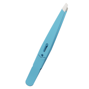 Pince à épiler pour sourcils en acier inoxydable, grande précision pour les éclats et les poils incarnés du visage - Product Image 4