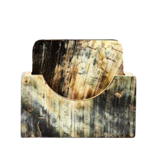 Ensemble de 5 dessous-de-verre ronds écologiques multicolores de 5 mm d'épaisseur pour la cuisine et les restaurants, design moderne et luxueux - Product Image 4