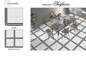 Azulejos de Porcelana de Alta Calidad, Diseño 3D, 600x600mm, Acabado Mate, para Piso y Pared, 8mm de Grosor, para Apartamentos Modernos - Product Image 6
