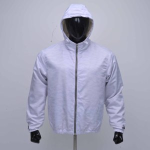 High Quality Customized Lightweight Men's Hooded Winter Sweatshirt 100% Cotton Fabric Ventilated Breathable Zip Retro Design - Product Image 1