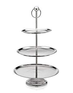 Support à desserts en métal robuste à double étage, grande capacité, pour service de traiteur et organisation de buffet événementiel - Product Image 6