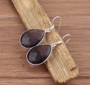 แหวนพลอยแอมะทิสต์ธรรมชาติขายส่ง เงินแท้ 925 พลอยสีม่วง เครื่องประดับงานแต่งงาน ราคาส่งจากโรงงาน - Product Image 4