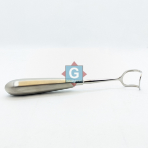 Rétracteur chirurgical dentaire Middeldorf, argenté, poignée ergonomique, instrument manuel, classe I - Product Image 3