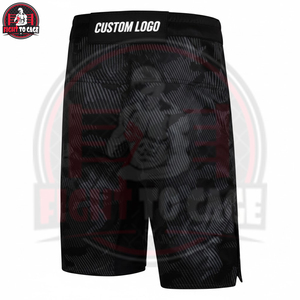 Shorts de combat MMA légers et haute performance, extensibles, OEM ODM, logo personnalisé, impression par sublimation, 100% polyester, arts martiaux - Product Image 2