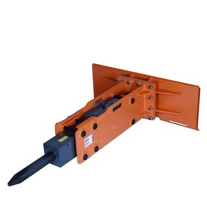 Martello Demolitore Idraulico Universale TMG HB90S-Core per Skid Steer da 45-100 CV, con Scalpello a Punta da 3 Pollici e Energia d'Impatto 1030 J - Product Image 1