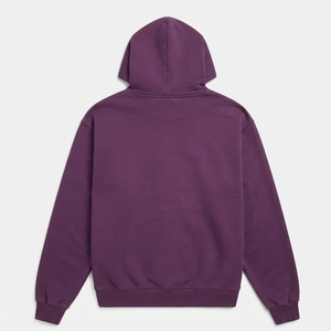 Sweat-shirt à capuche unisexe en molleton 100% coton, coupe courte et ample, couleur unie numérique, imperméable, pour l'hiver, du fabricant - Product Image 4