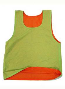 Custom Printed 100% Polyester Reversible Blue Green Mesh Sports <b>Training</b> <b>Bib</b> Unisex Adult Quick Dry Breathable Soccer Vest - Product Image 6