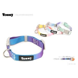 Collier pour chien Yommy, dégradé arc-en-ciel, réglable 40-60 cm - Product Image 3
