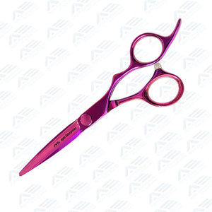 Ciseaux de salon en acier inoxydable avec repose-doigts réglable pour une coiffure de précision, ciseaux de coiffure professionnels de 5,5 pouces - Product Image 2