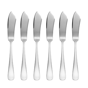 Stainless Steel Dessert Knife Butter Wholesale Custom Reusable Steel Mirror Polish Handle Flatware Dinner Knives - Product Image 4