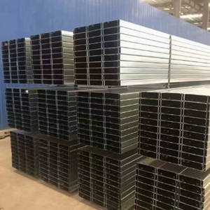 Jchx Certification CE, poutres en acier métallique personnalisables, barres en fer, poutres en acier, ZAM 80*40*20*2.5 pour poutrelage - Product Image 2