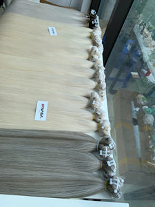 Extensiones de Cabello Humano Virgen de Lujo, 100g, 30 Pulgadas, Ondulado Natural, Color Marrón, Doble Trama, Sedoso y Sin Caída - Product Image 4