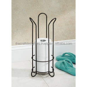 Portarrollos de Papel Higiénico de Hierro, Tipo Vertical, que Proporciona un Almacenamiento Adecuado del Rollo y una Apariencia de Baño Limpia y Organizada - Product Image 5