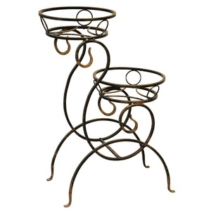 Hot Arrival Luxury Modern Customized Color Size Shape Metal Iron Indoor Outdoor Home Garden Flower Planter <b>Pot</b> <b>Stand</b> - Product Image 2