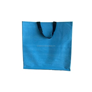 Sacs fourre-tout PP non tissés réutilisables avec logo personnalisé avec poignées solides écologiques pour les supermarchés de l'épicerie - Product Image 5