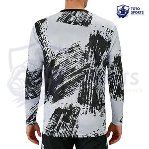 เสื้อซับลิเมชั่นผู้ชายทรงเข้ารูประบายอากาศได้ดี คุณภาพสูง บริการดีที่สุด ราคาขายส่ง รับสกรีนโลโก้ตามสั่ง สำหรับชุดออกกำลังกาย - Product Image 5