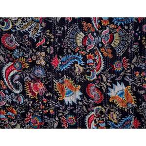 Handmade Vintage 100% Cotton Kantha <b>Quilts</b> <b>Throw</b> Comfortable High-quality Printed Adults Handicraft for Home Hotel Wholesale - Product Image 2