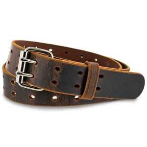 Cinturón formal de cuero vacuno negro con hebilla plateada, resistente al agua, cinturones modernos para accesorios de hombre - Product Image 4