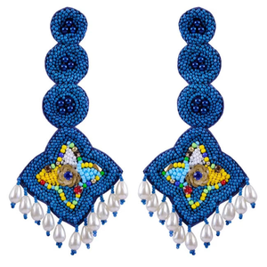 Adornos Artesanales Personalizados, Ligeros, Clásicos, Bordados a Mano con Cuentas y Lentejuelas para Tiendas de Accesorios de Moda, por MULTI CRAFT - Product Image 6